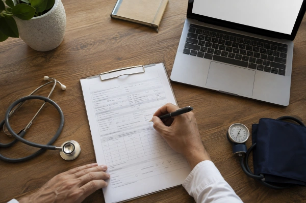Per-partner medical screening for a couples ayahuasca retreat